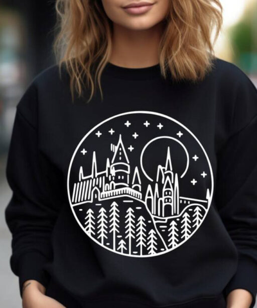 Wizard Castle Hogwarts Harry Potter Sweatshirt