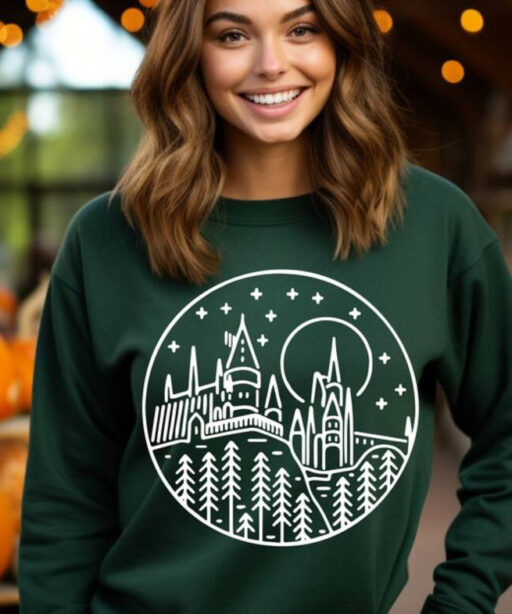 Wizard Castle Hogwarts Harry Potter Sweatshirt