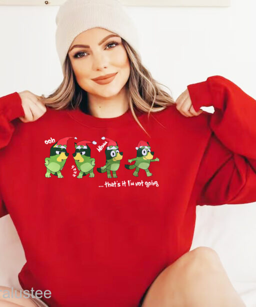 Bluey Grinch Christmas Sweatshirt