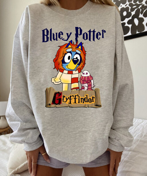 Bluey Potter Gryffindor Sweatshirt
