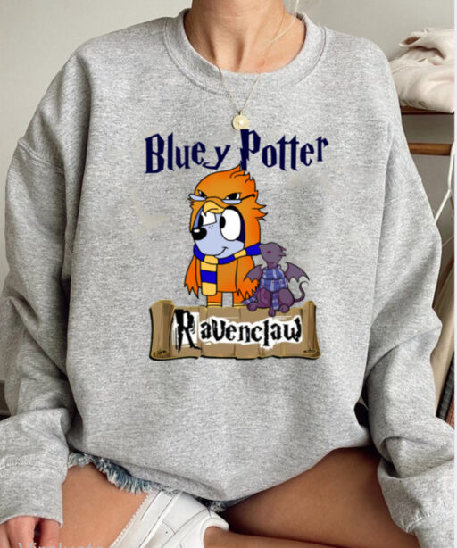 Bluey Potter Hufflepuff Sweatshirt