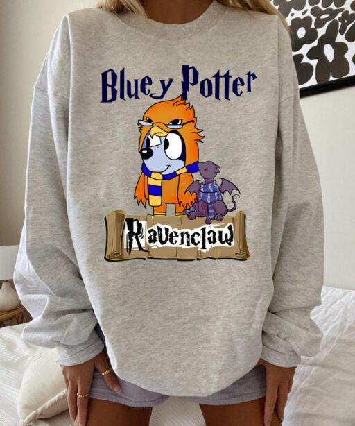 Bluey Potter Hufflepuff Sweatshirt