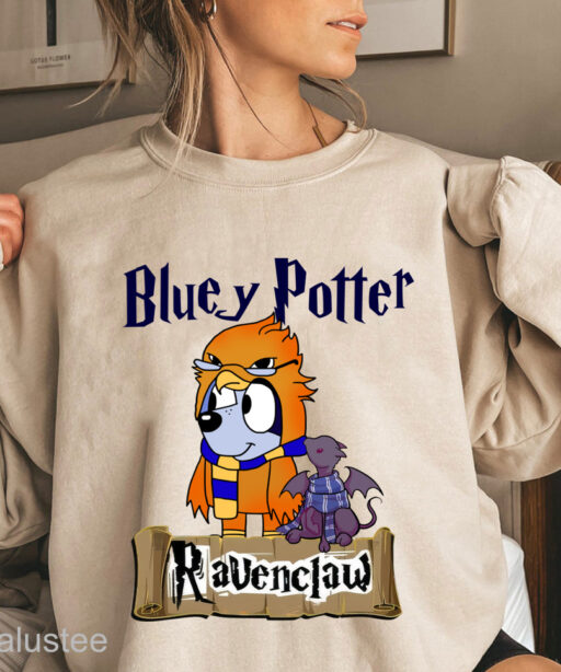 Bluey Potter Hufflepuff Sweatshirt