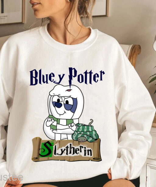 Bluey Potter Slytherin Sweatshirt