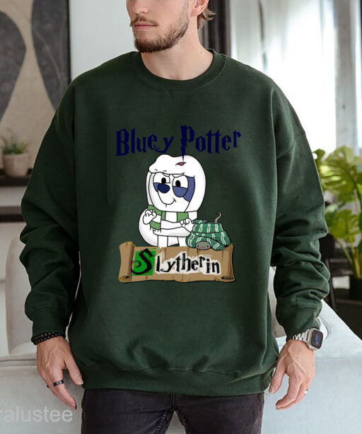 Bluey Potter Slytherin Sweatshirt