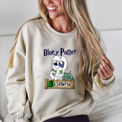 Bluey Potter Slytherin Sweatshirt