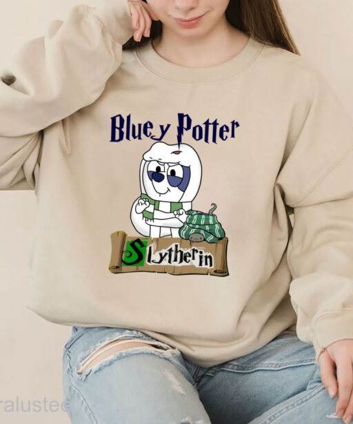 Bluey Potter Slytherin Sweatshirt