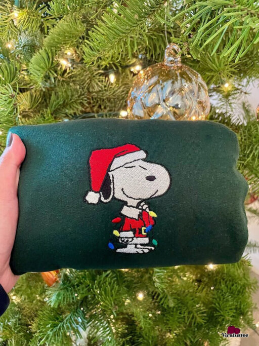 Christmas Snoopy Sweatshirt