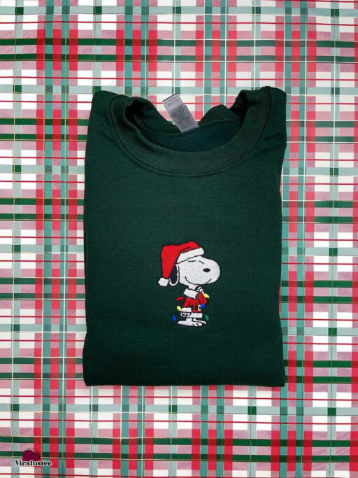 Christmas Snoopy Sweatshirt