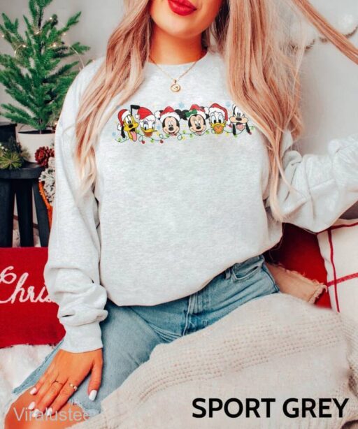 Disney Friends Christmas Sweatshirt