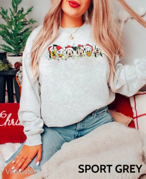 Disney Friends Christmas Sweatshirt