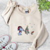 Embroidered Snoopy Christmas Sweatshirt