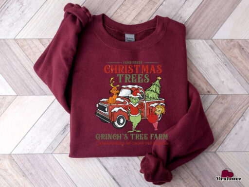 Grinch Christmas Sweatshirt