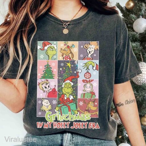 Grinchmas In My Holly Jolly Era shirt