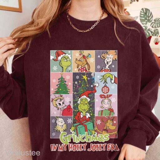 Grinchmas In My Holly Jolly Era shirt