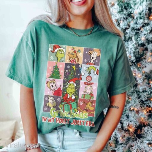 Grinchmas In My Holly Jolly Era shirt