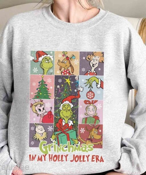 Grinchmas In My Holly Jolly Era shirt