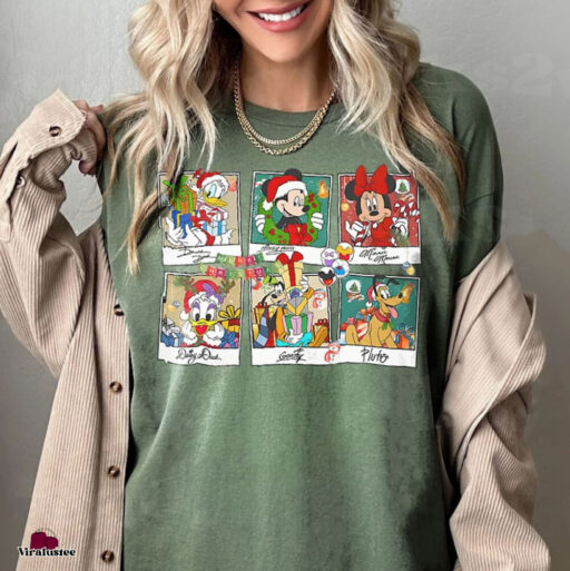 Mickey And Friends Selfie Disney Christmas Shirt