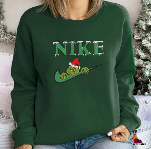 Nike Grinch Emboired Sweatshirt