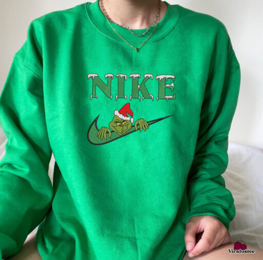 Nike Grinch Emboired Sweatshirt