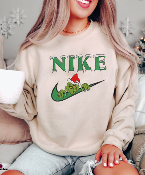 Nike Grinch Emboired Sweatshirt