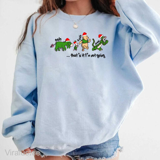 Pooh Grinch Christmas Sweatshirt