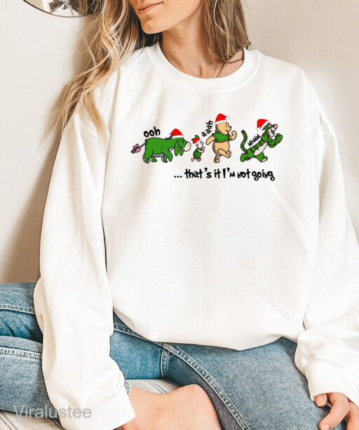 Pooh Grinch Christmas Sweatshirt