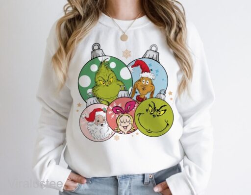 Retro Grnichmas Christmas Sweatshirt