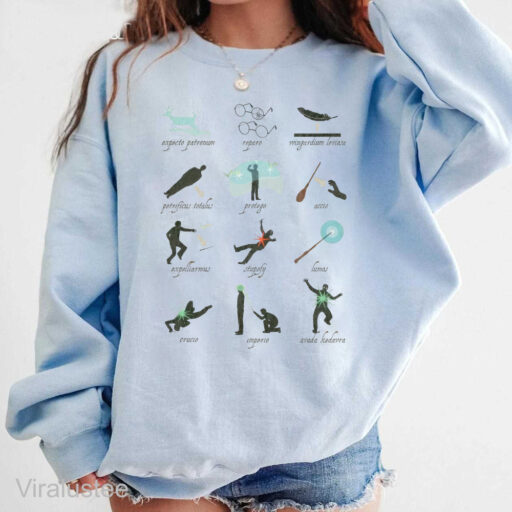 Harry Potter Spells Sweatshirt/Shirt