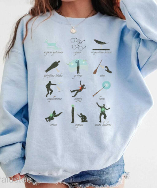 Harry Potter Spells Sweatshirt/Shirt