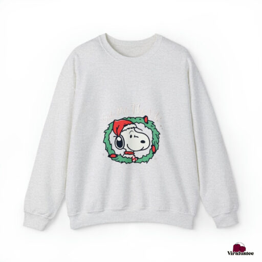 Snoopy Xmas Embroidered Sweatshirt