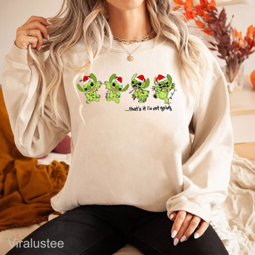 Stitch Grinch Christmas Sweatshirt