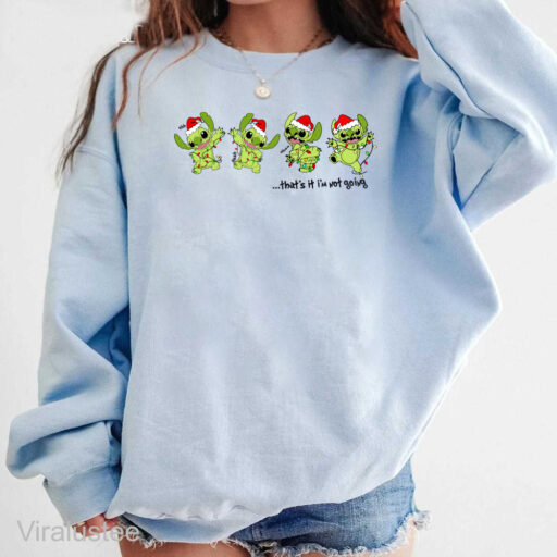 Stitch Grinch Christmas Sweatshirt