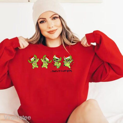 Stitch Grinch Christmas Sweatshirt