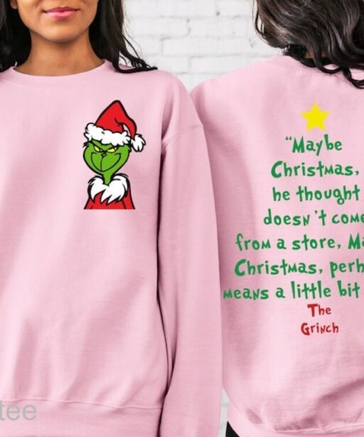 The Grinch Christmas Sweatshirt