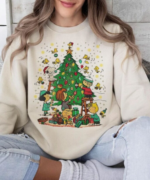 The Peanuts Snoopy Charlie Christmas Sweatshirt