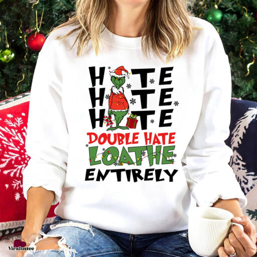 Vintage Hate Hate Hate Double Hate Loathe Entirely Sweatshirt