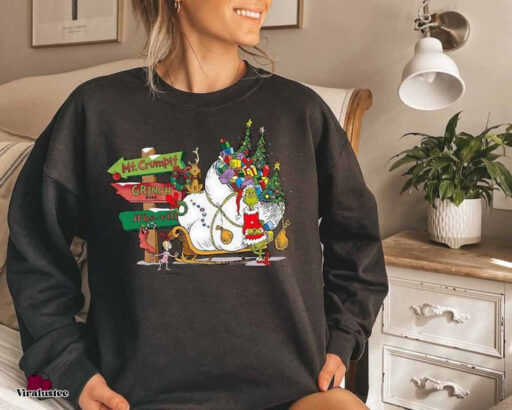 Vintage Merry Grinchmas Sweatshirt