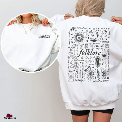 Cheap Taylor Swift Folklore Taylor's Version Sweatshirts, Folklore Shirt, Taylor Swift Shirt