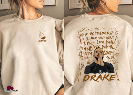 Retro 90s Drake Gods Plan Sweatshirt, Drake Merch, Drake Shirt