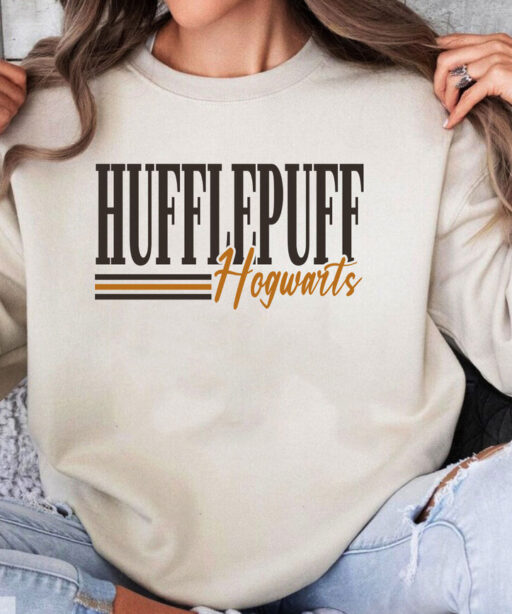 Retro Hogwarts House Logo Sweatshirt, VIntage Harry Potter Shirt