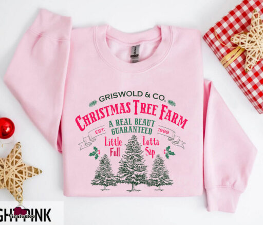 Taylor Swift Christmas Tree Farm Sweatshirt, Christmas Gift For Swifties