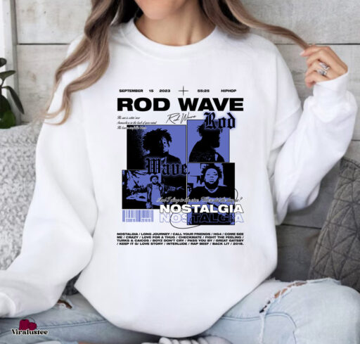 Retro 90s Rod Wave Nostalgia Graphic Shirt , Rod Wave Merch, Gift For Rap Lovers