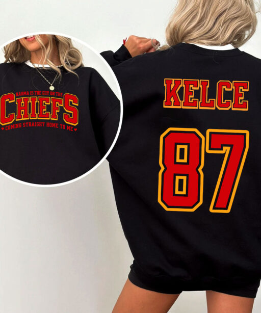 Vintage Karma is the Guy On the Chiefs Sweatshirt, Taylor Travis Shirt