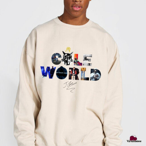 Cole World Tshirt, J Cole Sweatshirt, Unisex JCole Hoodie, Hiphop Rap Music Sweatshirt