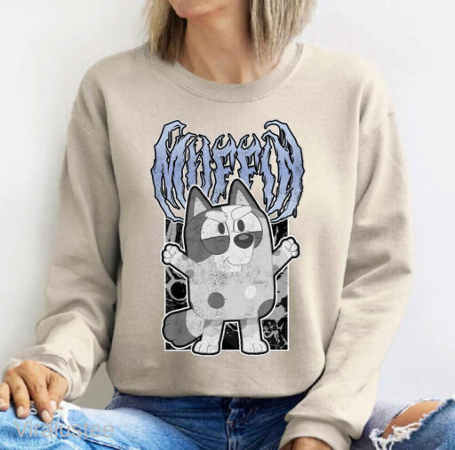 Cute Bluey Muffin Shirt, Fathers Day Gifts, Mothers Day Shirt