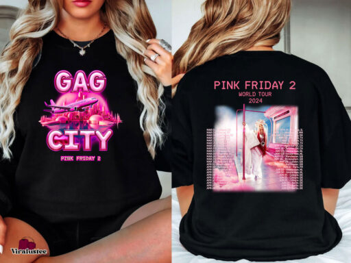 Cute Pink Friday 2 Tour Track List Nicki Minaj T Shirt, Nicki Minaj Sweatshirt