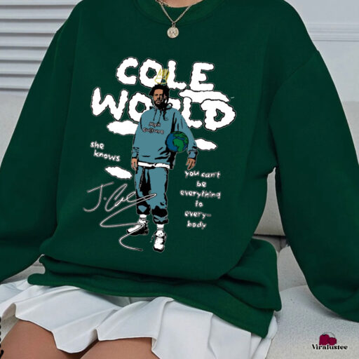 J Cole Sweatshirt, Cole World Tshirt, J Cole Merch, Hiphop Rap Music Hoodie