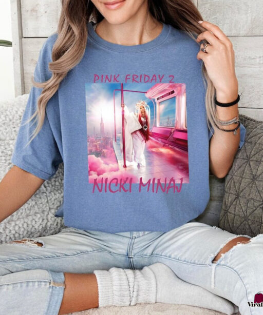 Nicki Minaj Fan Shirt | Inspired Tee | Bootleg Tee | Pink Friday Tribute | Starships Fly | Barbie Dreams | Gift For Women | Gifted