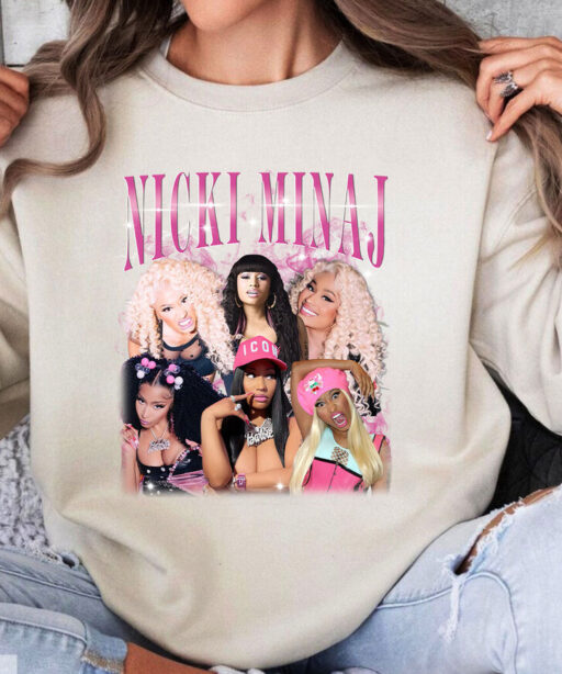 Retro Nicki Minaj Graphic Shirt, Nicki Minaj T Shirt